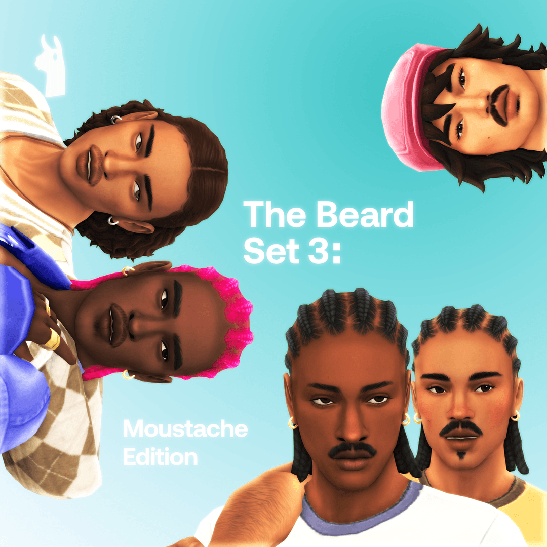 Сет бород The Beard Set 3